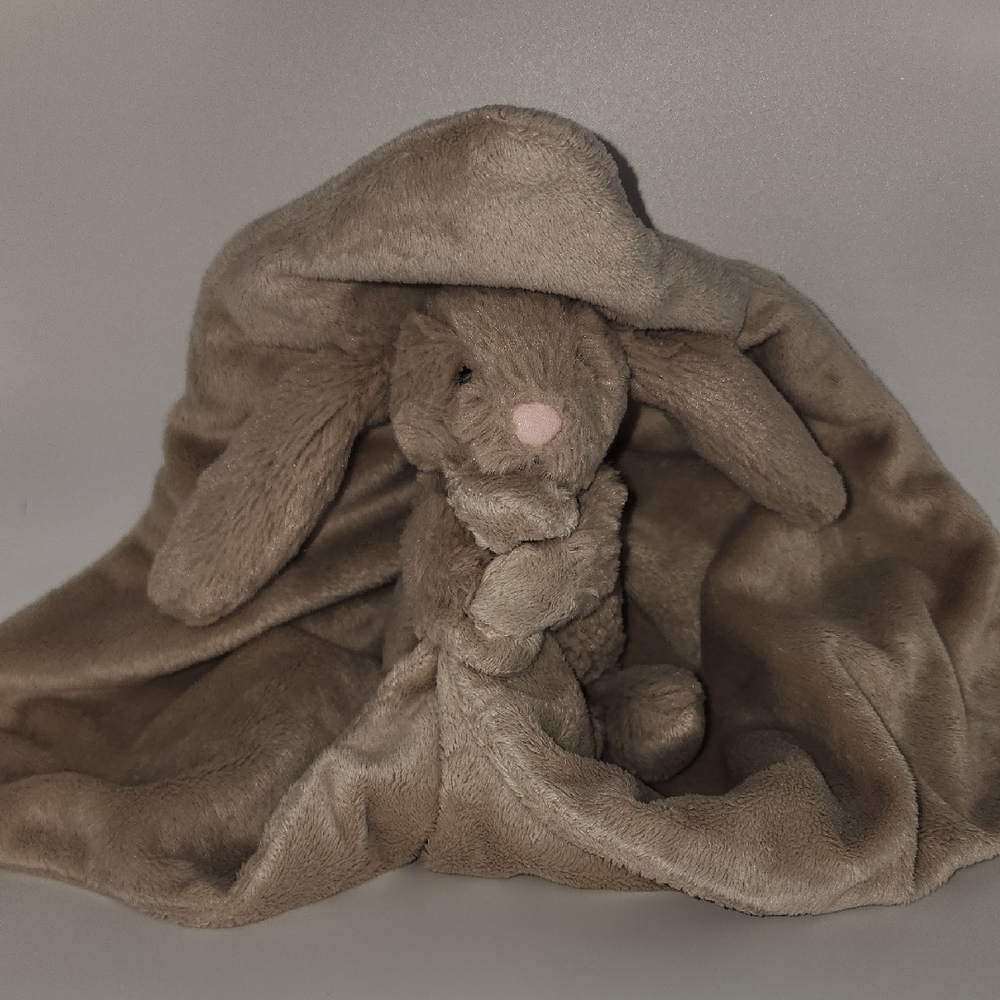 Jellycat Lovey Baby With Security‎ Blanket Plushy
